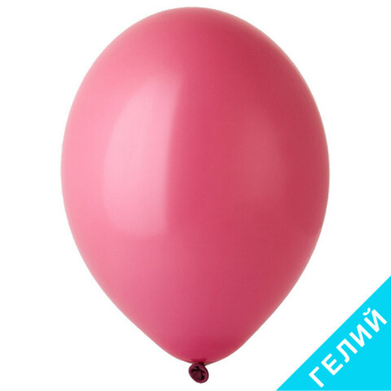 Воздушный шар, цвет 487 - розовый, пастель, с гелием