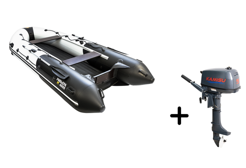 Ривьера 4000 НДНД Гидролыжа + KAMISU T 5 BMS (комплект лодка + мотор)