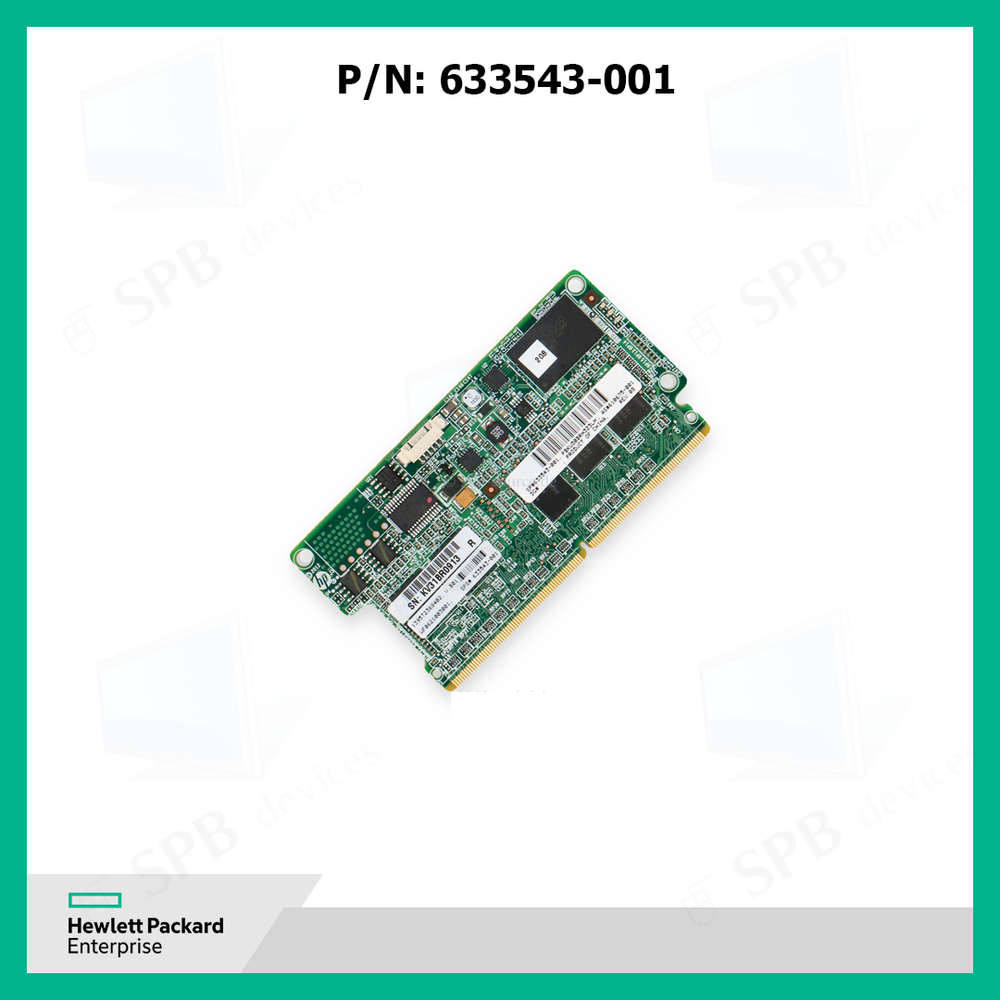 Модуль Кэш-памяти HP 633543-001 Gen8 Smart Array P420 / 2GB FBWC 6Gb Raid Controller 631681-B21, 610675-001