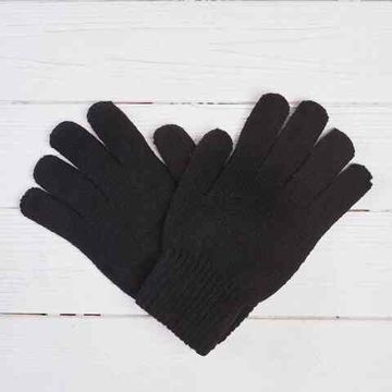 Перчатки одинарные (чёрн)