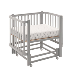 Кроватка детская Antemi Terra Light NEW с маятником НИК 17с серый