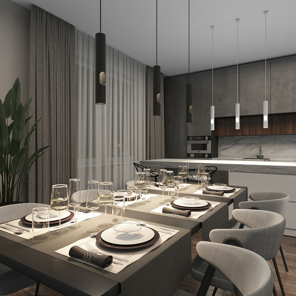 Подвесной светильник Denkirs Aero DK4045-BK