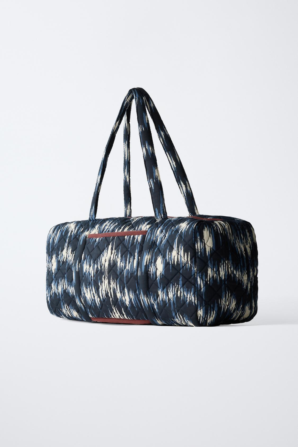 ZARA СУМКА С ПРИНТОМ TIE DYE, СИНИЙ