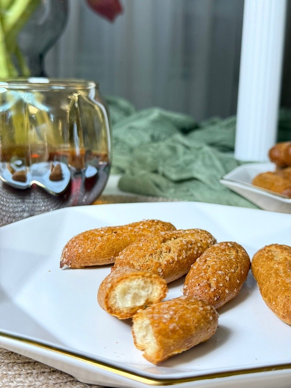 Печенье домашнее хрустящее сахарное 250гр.