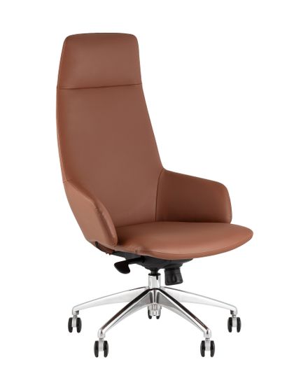 Кресло руководителя TopChairs Bow шоколадный