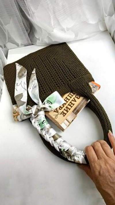 Видео Мастер-класс Сумка Вереск