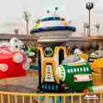 Электрическая Аттракцион карусель «Космодром», 3,5×3,5×2,6 м