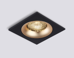 Светильник встраиваемый TN102730 BK/GD черный/золото GU5.3 92*92*23