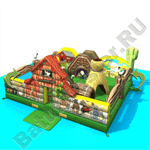 Коммерческий надувной батут "Маленькая ферма"