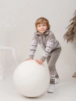 Кофта вязаная на молнии "Северное сияние"