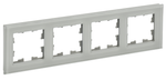 Рамка четверная  IEK BR-M42-G-K30