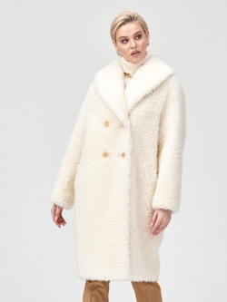 Шуба женская чебурашка тедди эко