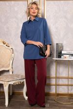 Блуза Искра (голубая) Б14737-3М LT Collection