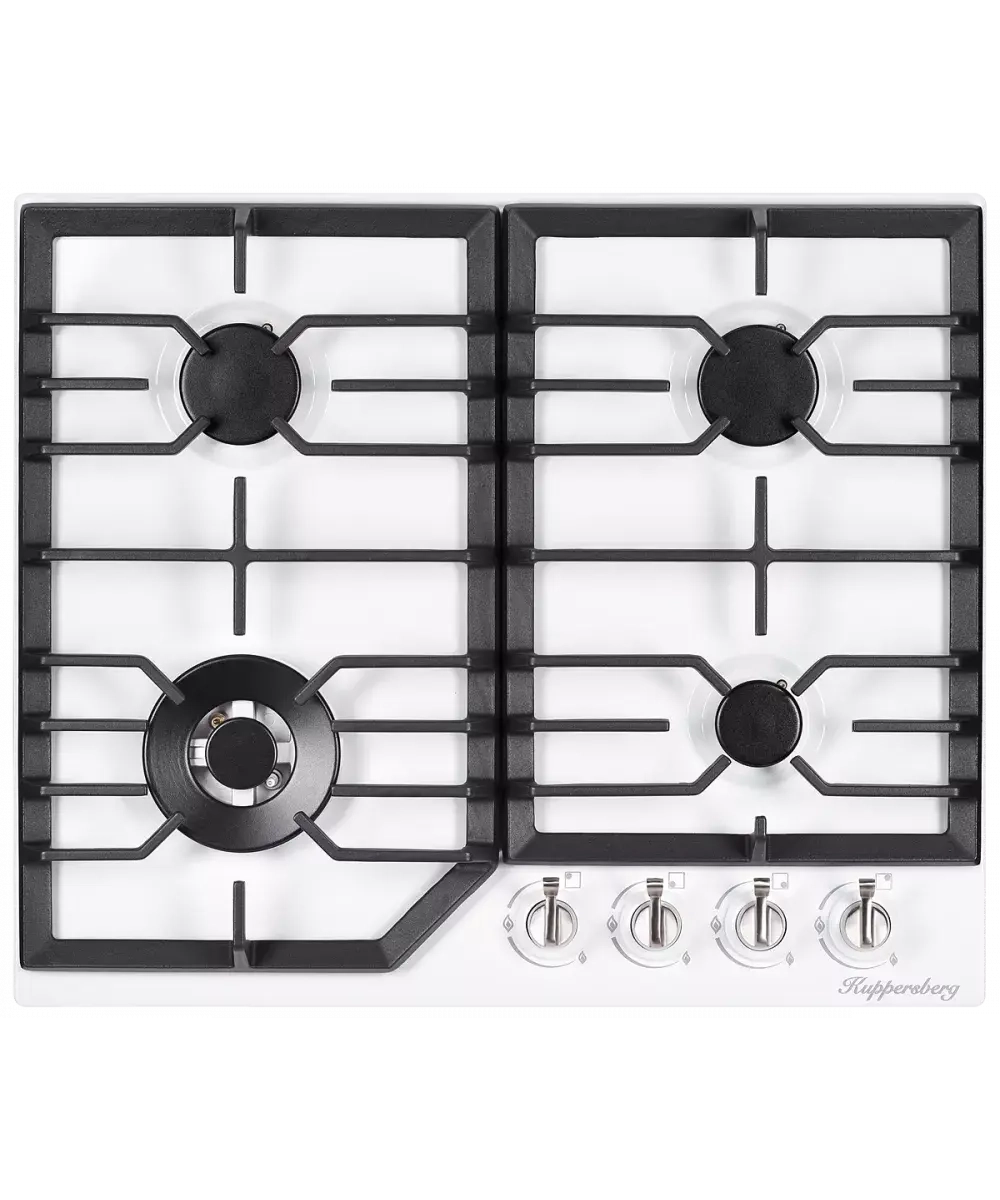 Газовая варочная панель Kuppersberg FS 603 W Silver фото 