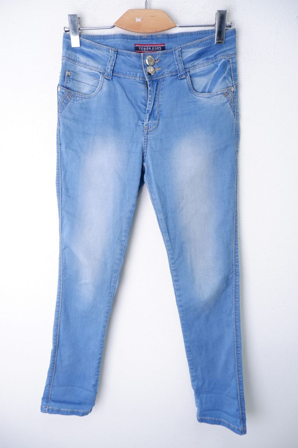 Джинсы Yiemiem лаконичные 44/46 размер
