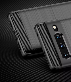 Мягкий защитный чехол для смартфона Google Pixel 7 Pro, серия Carbon от Caseport