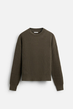 Свитер relaxed fit из смесового хлопка