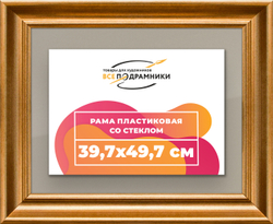 Рамка 39,7x49,7 для постера и фотографий