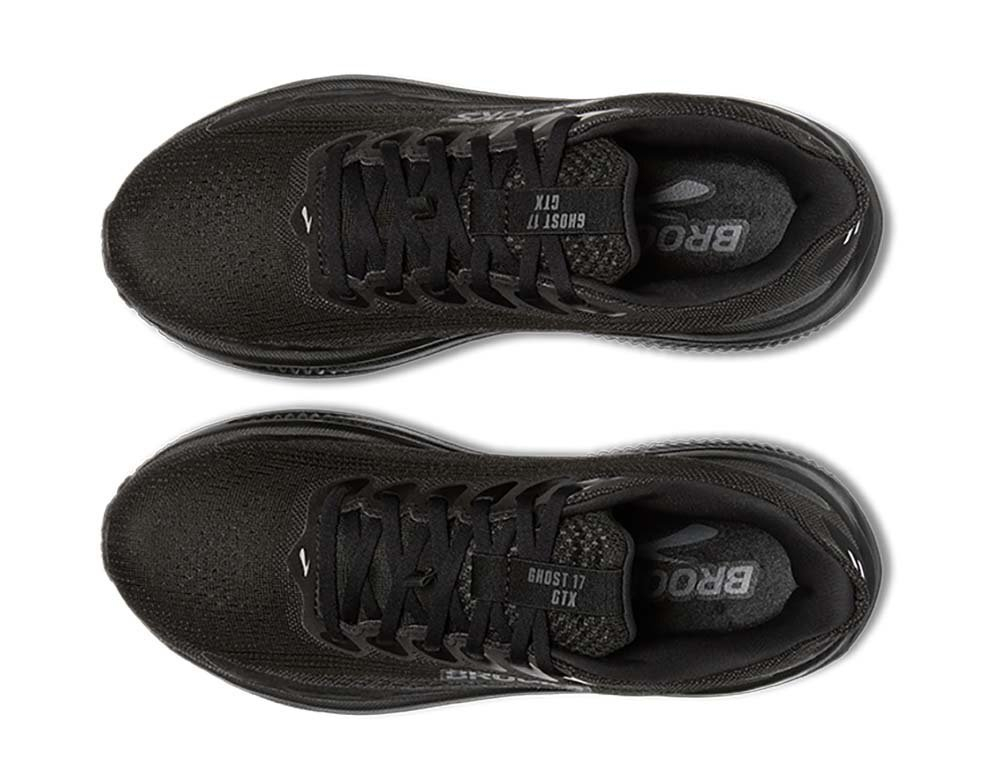 Кроссовки для бега мужские Brooks Ghost 17 Gore-Tex Черные