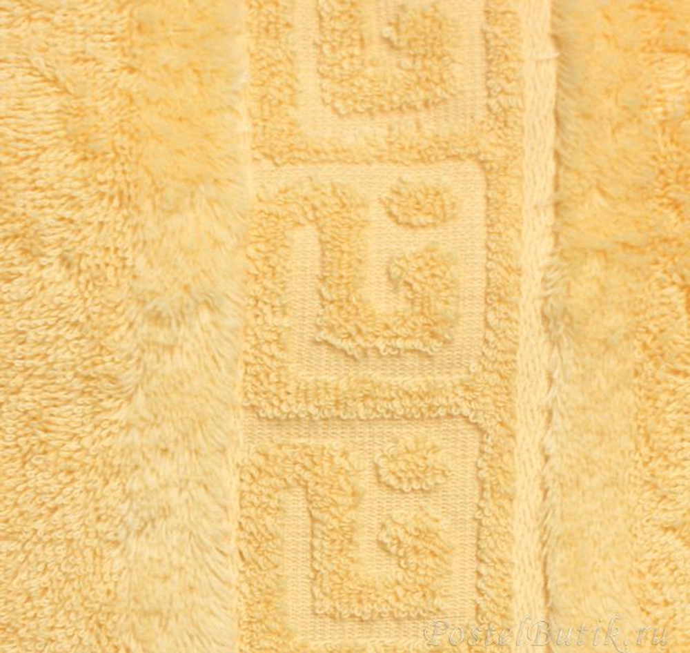 Махровое полотенце Noblesse 1001 желтое от Cawo Германия
