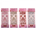 Наклейки-стразы Alingar, акриловые, "Капельные узоры", пакет с европодвесом