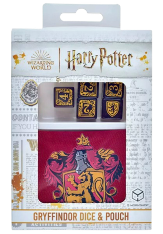 Набор дайсов Harry Potter Gryffindor