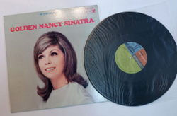 Винтажная виниловая пластинка LP Nancy Sinatra Golden Nancy Sinatra (Japan 1967) (Summer Wine, Bang Bang, Sugar Town)