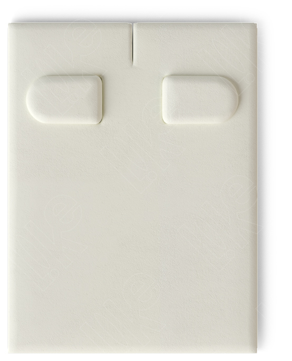 Вкладыш 08/наклонный/для серег/2 язычка/прорезь для нитки