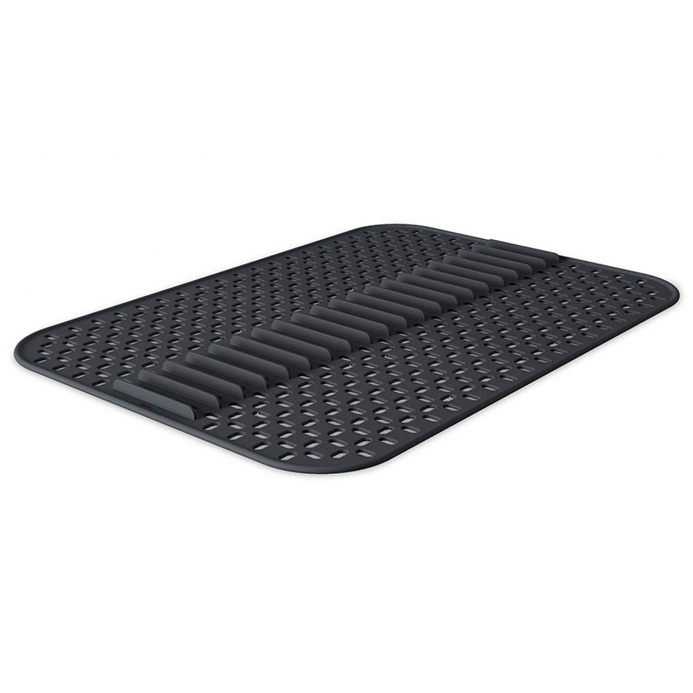 Подложка-сушилка для раковины sling, 28,7x40 см, серая