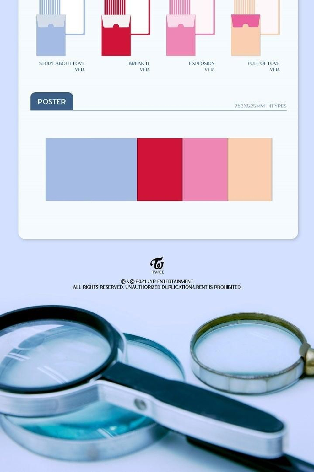 Альбом TWICE - FORMULA OF LOVE: O+T <3 3rd Album 4 Version SET