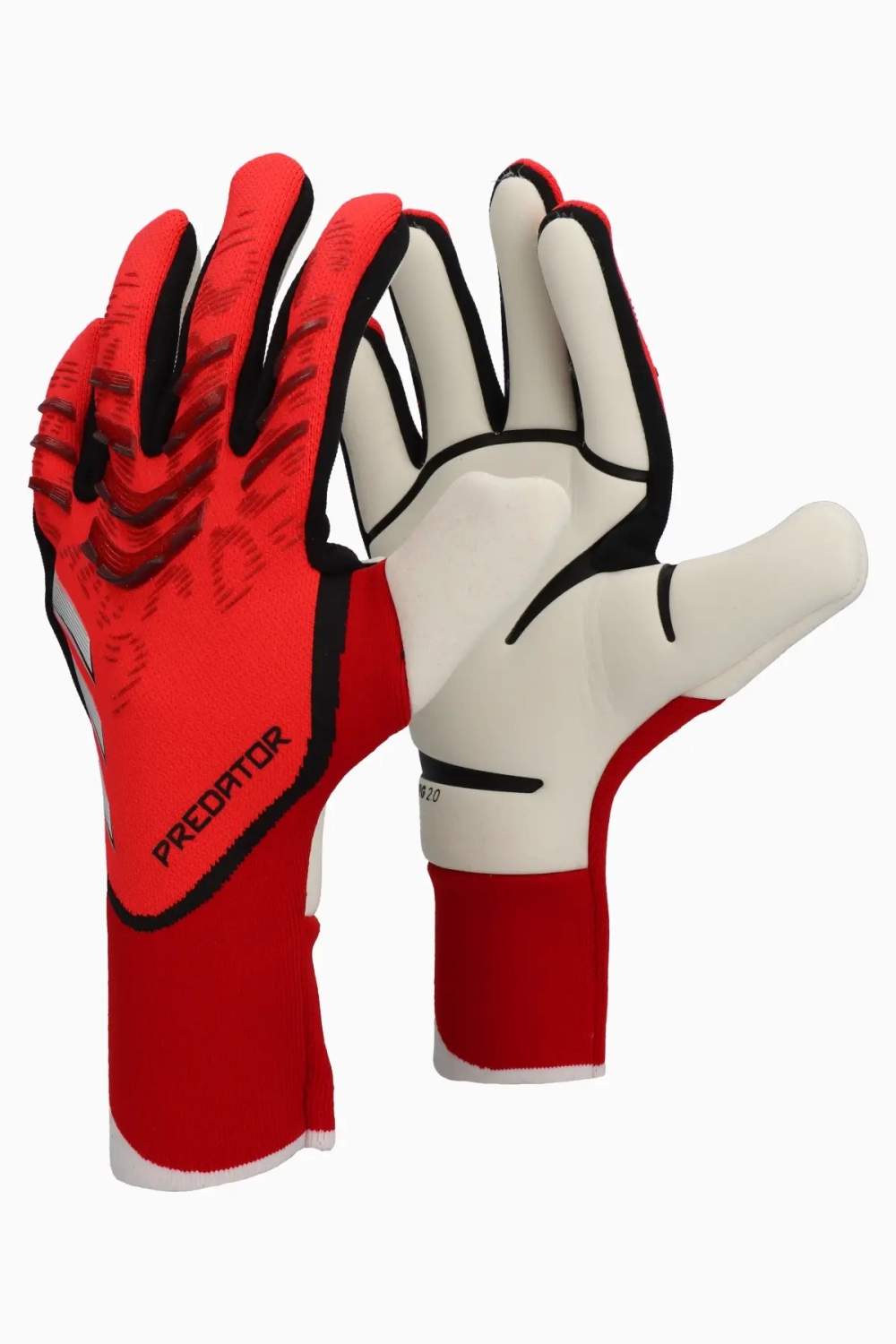 Вратарские перчатки adidas Predator Pro - красный