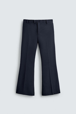 ZARA HARRY LAMBERT X DISNEY БРЮКИ КЛЕШ, МОРСКОЙ СИНИЙ