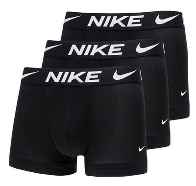 Мужские боксеры спортивные Nike Dri-Fit Advantage Micro Trunk 3P - black/black/black