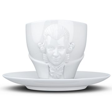 Чайная пара talent, wolfgang amadeus mozart, 260 мл, белая