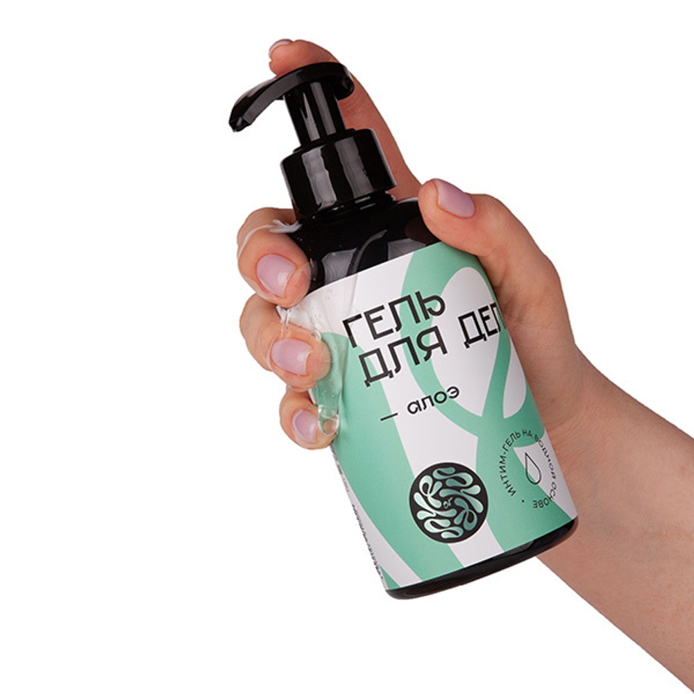 Лубрикант на водной основе "Гель для дела Алоэ" YESorYES 300мл