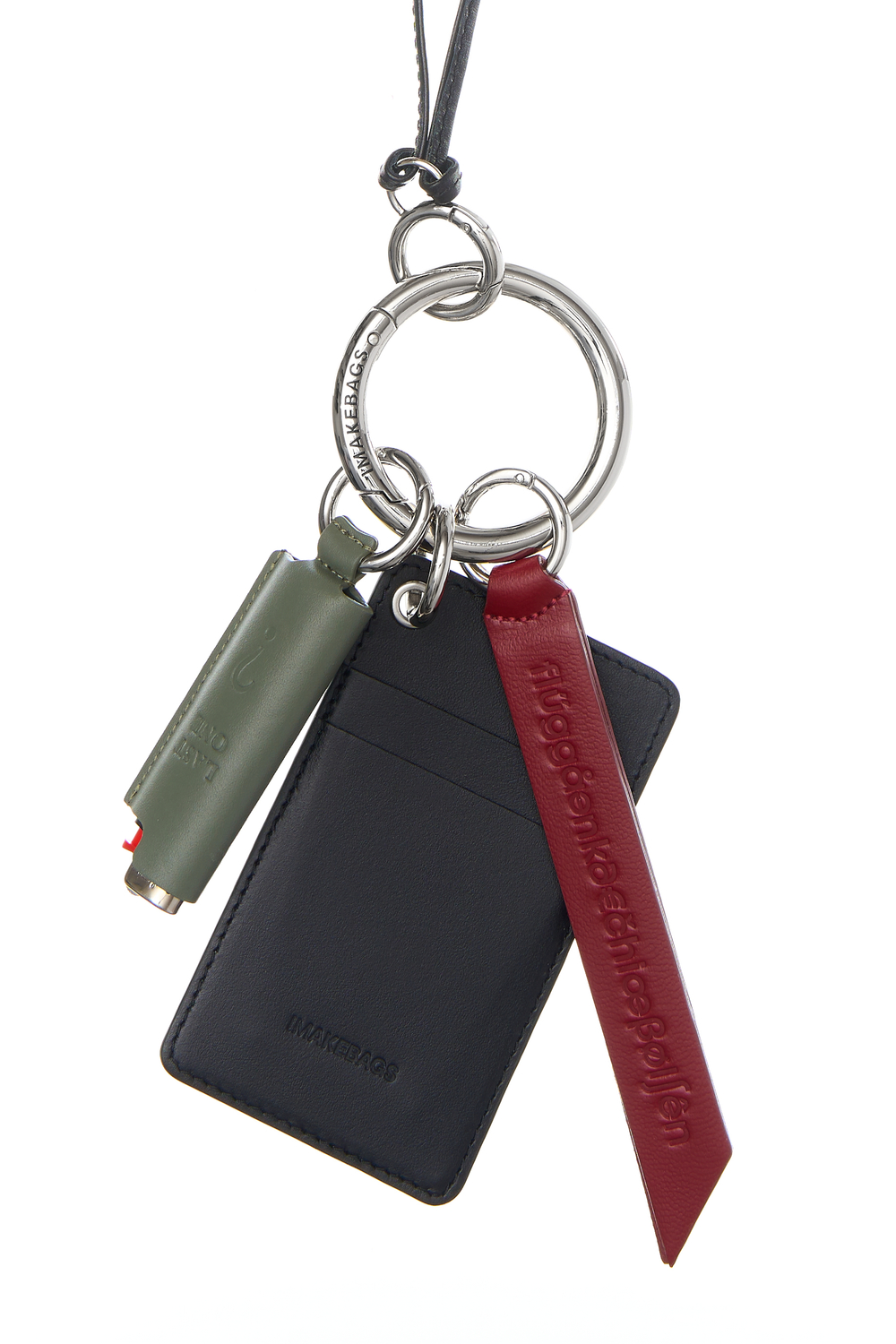 Leather Lighter Case DEEP GREEN