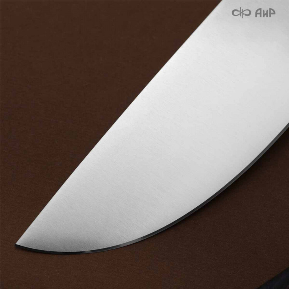 Нож АиР Саамский большой (стаб. к. береза, D2, мокуме, ножны авторские)