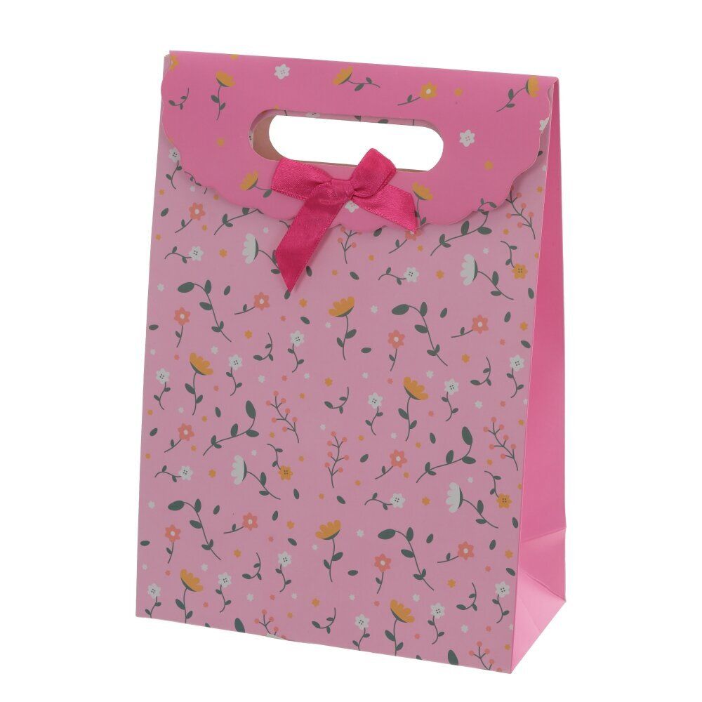 GAEM Пакет подарочный (бумага 210г/м2, блок микс 12шт), L19 W9 H27 см, 4в.