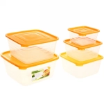 Набор контейнеров 5шт «Унико» (0,45л,0,9л.1,4л.2,1л.3л) С221