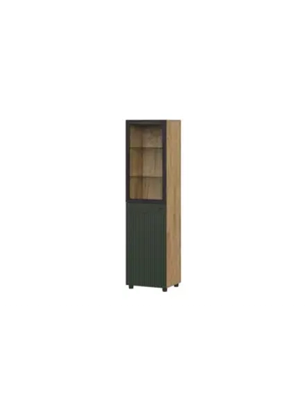 Шкаф-витрина Черный 50х41х191