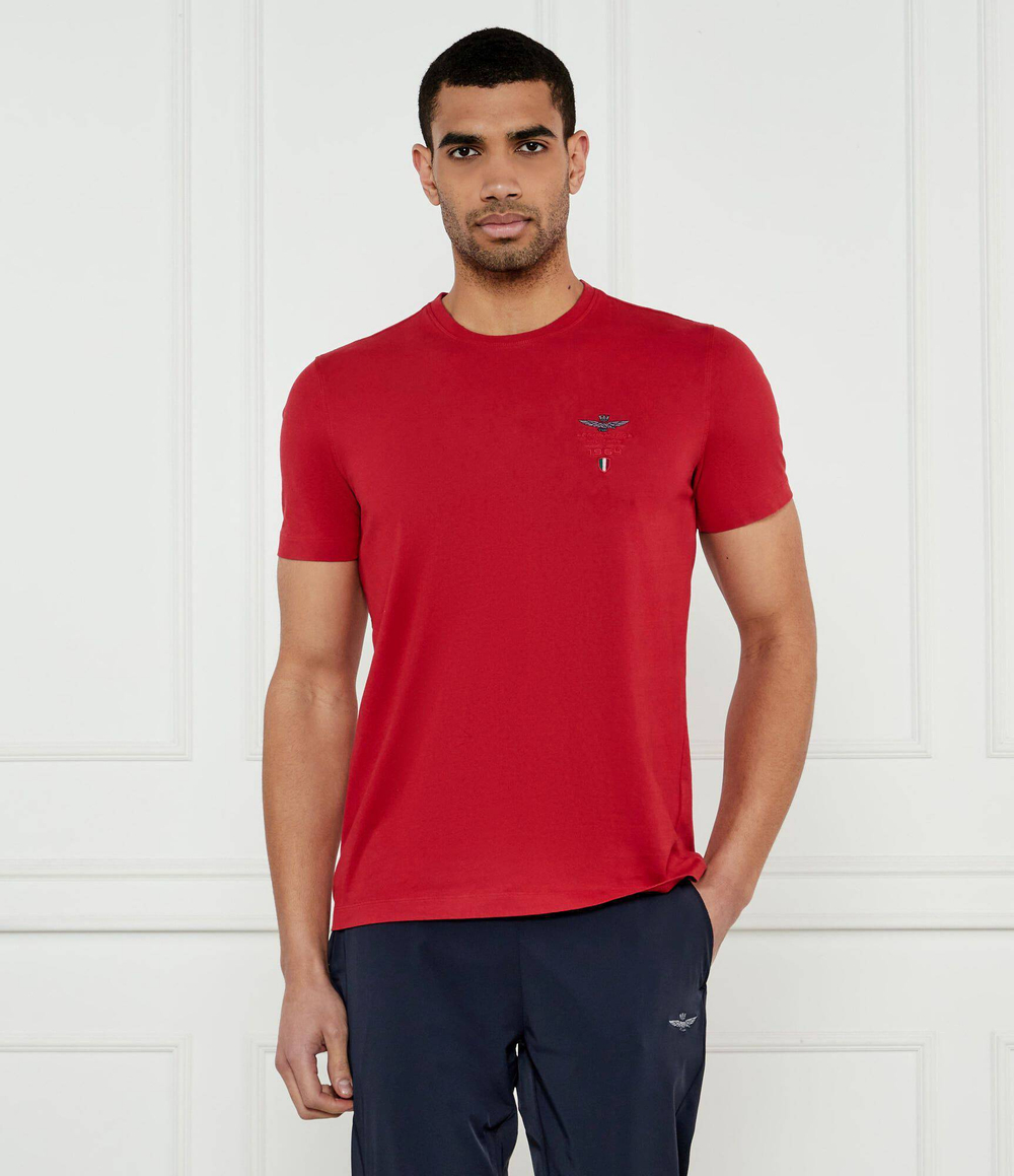 Футболка Aeronautica Militare - красный(TS2435J633)