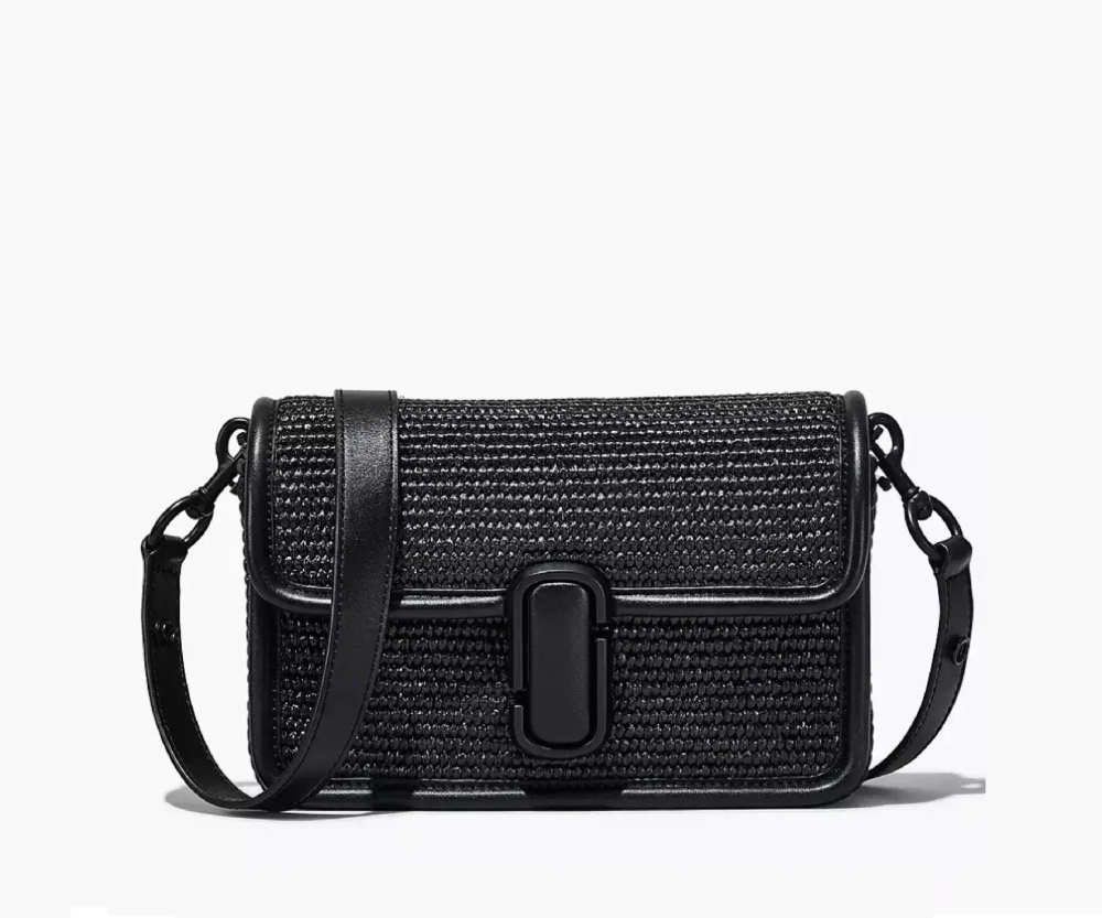 СУМКА THE WOVEN J MARC SHOULDER BAG BLACK