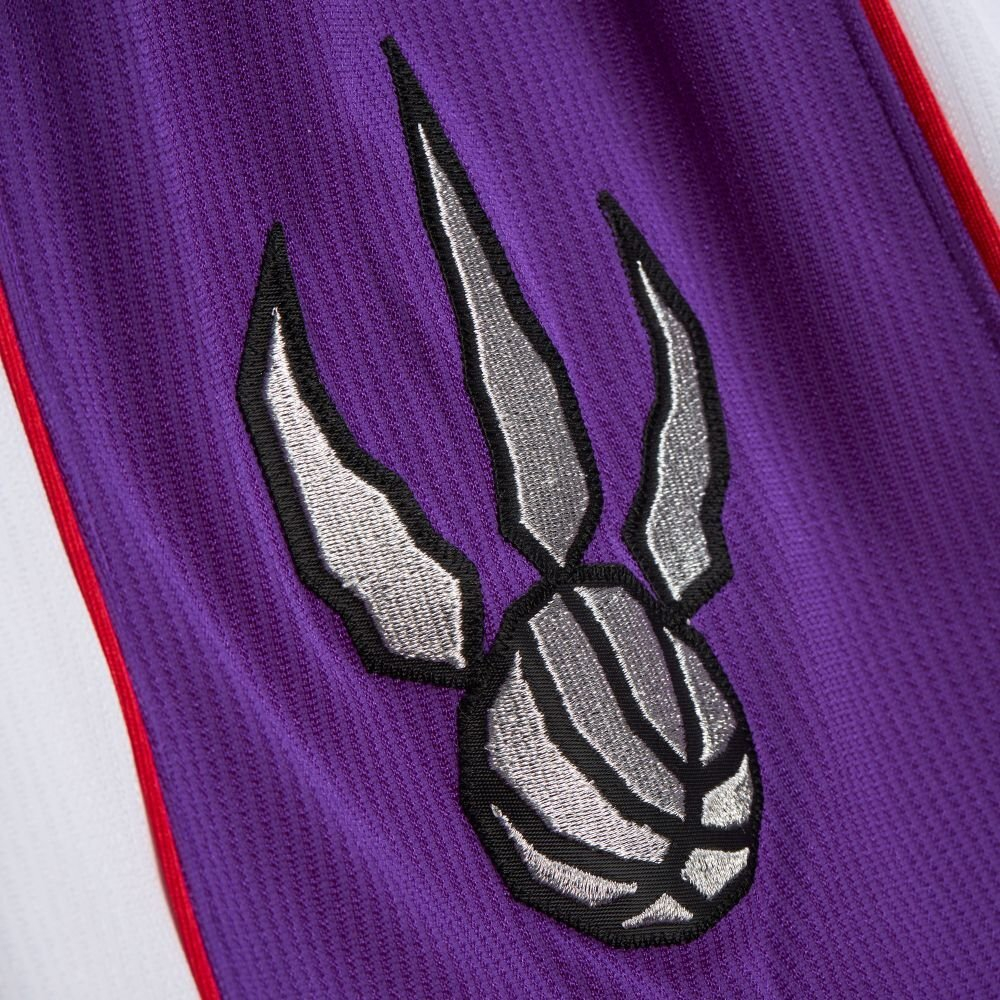 Баскетбольные шорты Mitchell&Ness NBA Authentic 2000/01 Toronto Raptors White/Purple Shorts