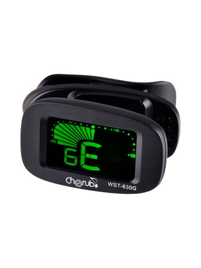 Тюнер цифровой на прищепке гитарный Cherub WST-630G
