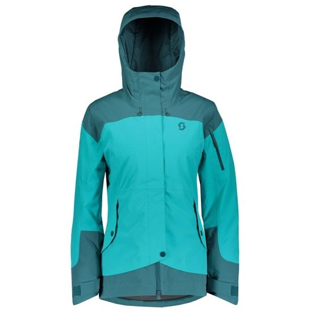 Жен.куртка Ultimate Dryo 40 dragonfly green/sky blue