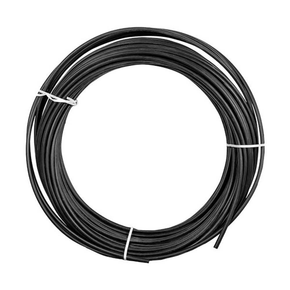 Труба гладкая ПНД жесткая d16 мм (100 м) черная EKF-Plast (100.00 шт.)