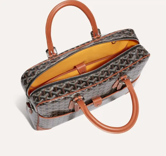 Портфель GOYARD Ambassade MM, коричневый