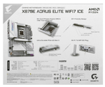 Материнская плата ATX GIGABYTE X870E AORUS ELITE WIFI7 ICE