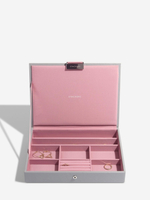 Органайзер для украшений Stackers Classic Jewellery Box Lid - Taupe Woven (Sage Green / светло-зеленый / Sage Green)