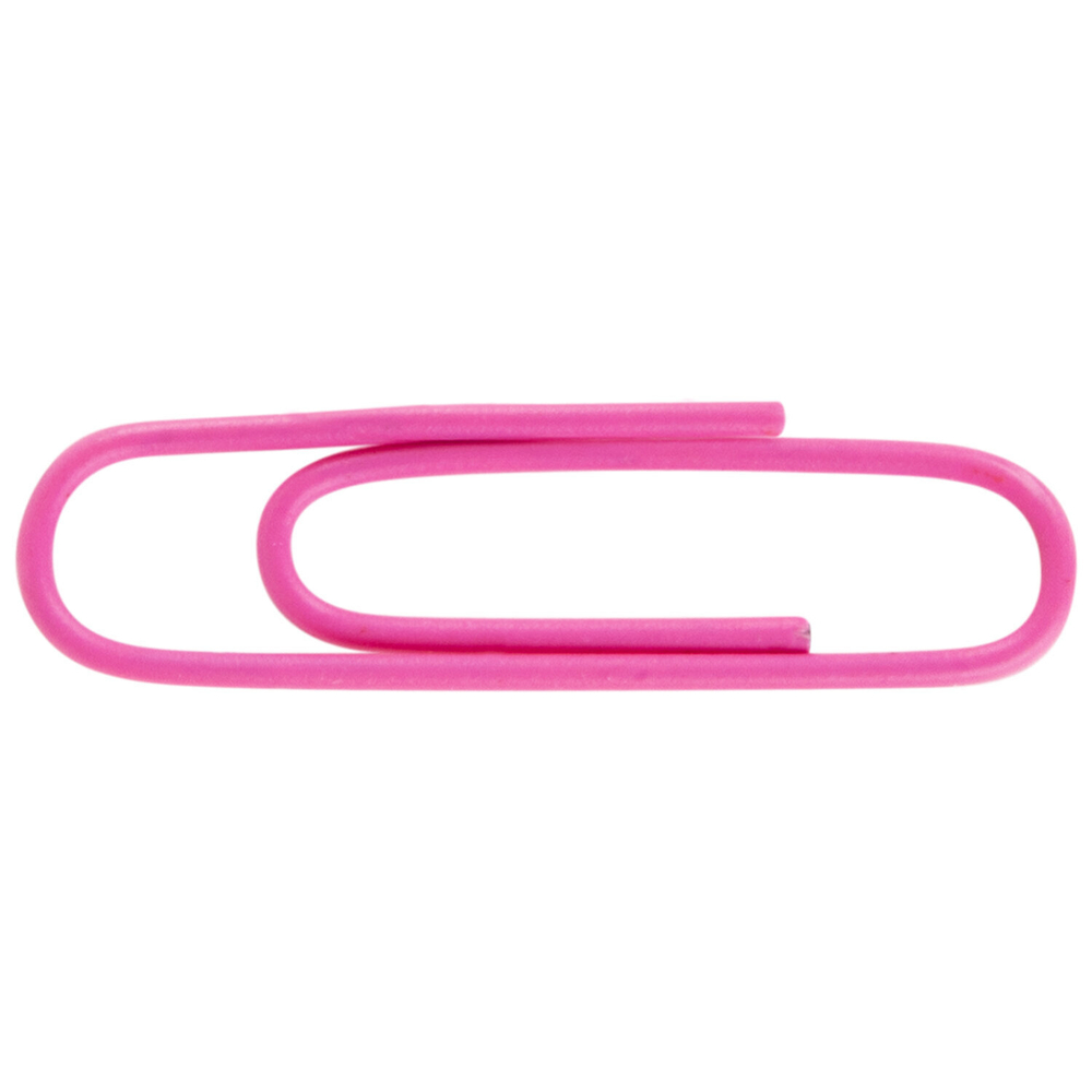 Скрепки EXTRA BRAUBERG 28 мм цветные 100 штук (20 штук в упаковке)